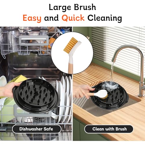 Large Chicken Shredder Tool Twist 10" Food-Grade Meat Shredder - Product Imagery