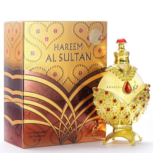 Khadlaj Hareem Sultan Gold Concentrated Perfume Oil for Women, - Product Imagery
