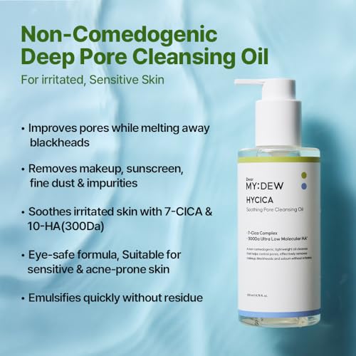 DearMYDEW HYCICA Soothing Pore Cleansing Oil | Non-Comedogenic - Product Imagery