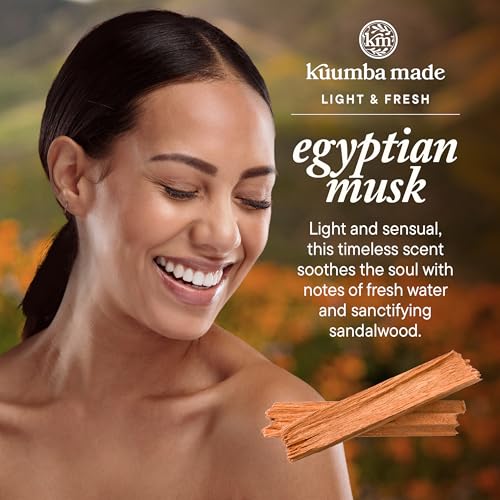 Kuumba Made Egyptian Musk Fragrance Oil Roll-On, Alcohol-Free, - Product Imagery