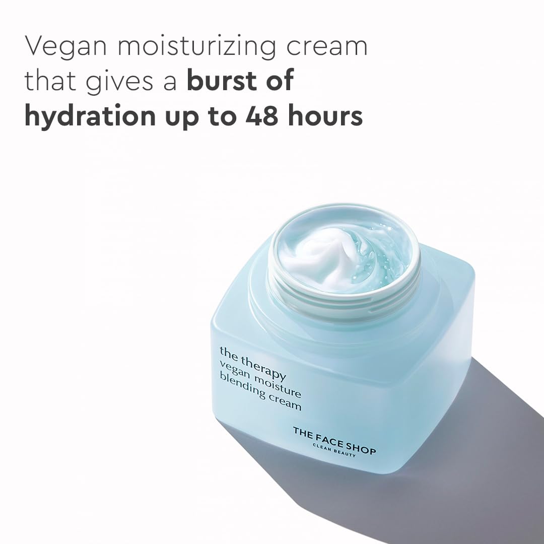 The Face Shop The Therapy Vegan Moisture Blending Cream - The Face Shop