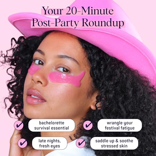 SpaLife Let's Rodeo Hydrogel Under Eye Patches for Dark Circles - Product Imagery