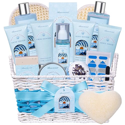 Gifts for Women Men Birthday Gifts for Women 17Pc Bath and - ArioseMonde Official Imagery - 1