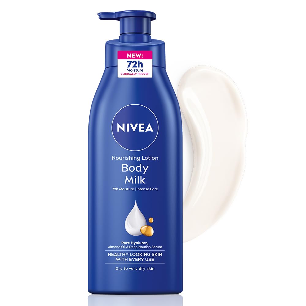 Nivea Nourishing Lotion Body Milk Richly Caring For Very Dry Skin - NIVEA Official Product View 3