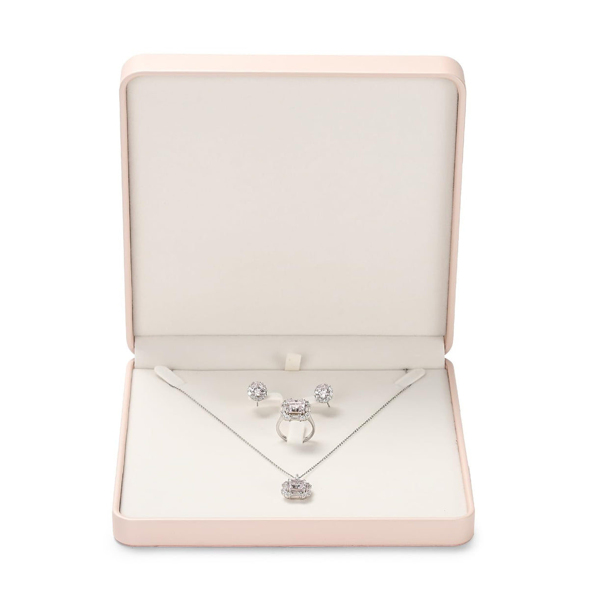 Oirlv Leather Jewelry Set Box Big Necklace Ring Storage Case - Oirlv Official Imagery - 7