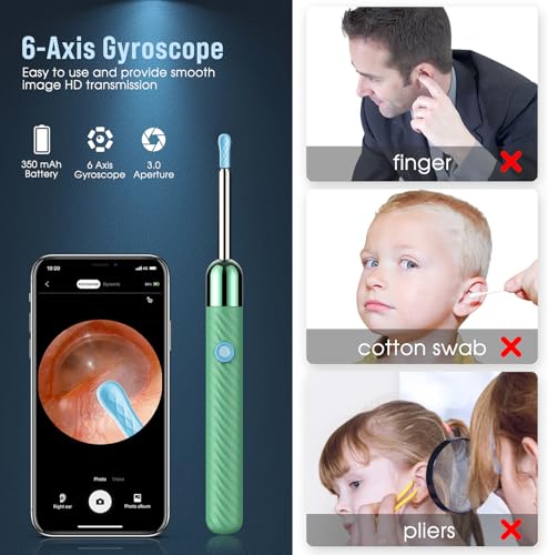 LEIPUT Ear Wax Removal - Earwax Remover Tool with 8 Pcs Ear Set - Product Imagery
