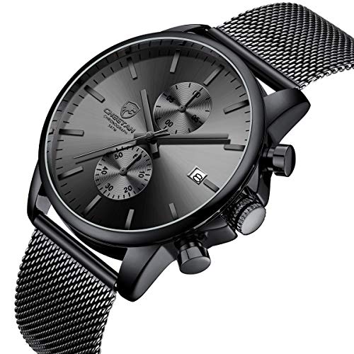 GOLDEN HOUR Mens Watch Fashion Sleek Minimalist Quartz Analog - Product Imagery