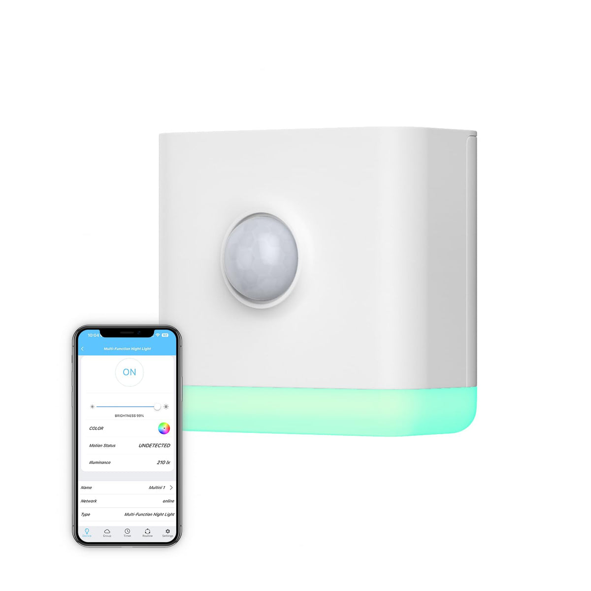 THIRDREALITY Multi Function Night Light Zigbee Repeater 3 in - THIRDREALITY Official Imagery - 1