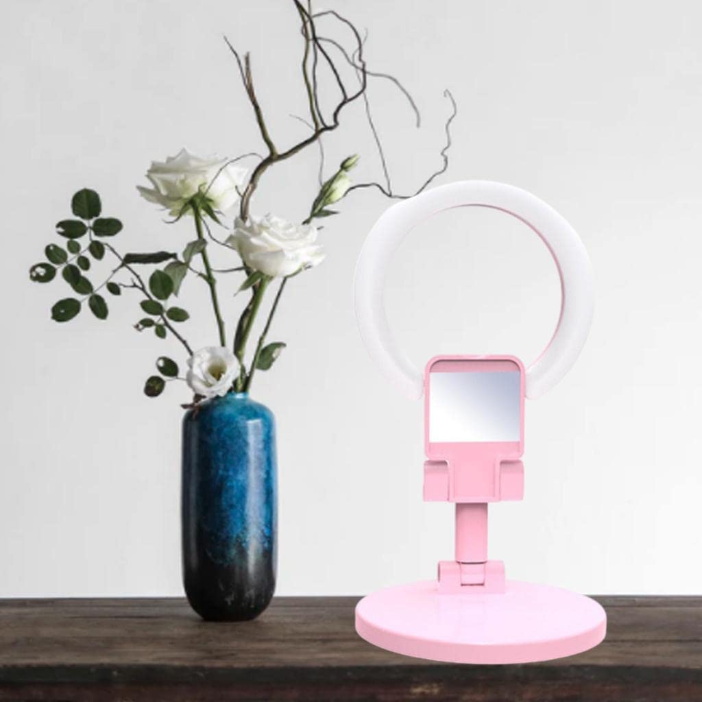 Portable Rechargeable Selfie Fill with Stand and Mirror for - Xiaojikuaipao Official Imagery - 4