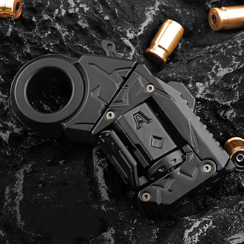 Fidget Toys Adults Metal Gun: Fidget Toy Rotating Stress Relief - Product Imagery