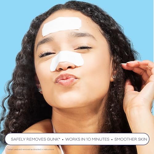 Biore Blackhead Remover Pore Strips, Deep Cleansing, Nose & - Product Imagery