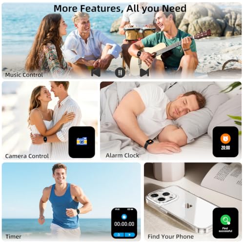 Smart Watch for Men Women Fitness Tracker: Make Answer Call - Product Imagery