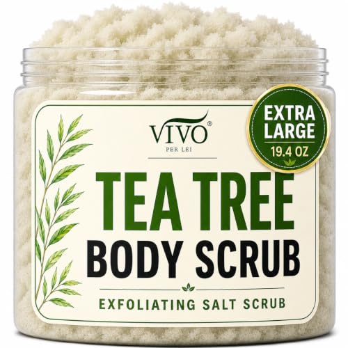 Vivo Per Lei Tea Tree Body Scrub - Extra Large Size 19 - Vivo Per Lei Official Product View 1