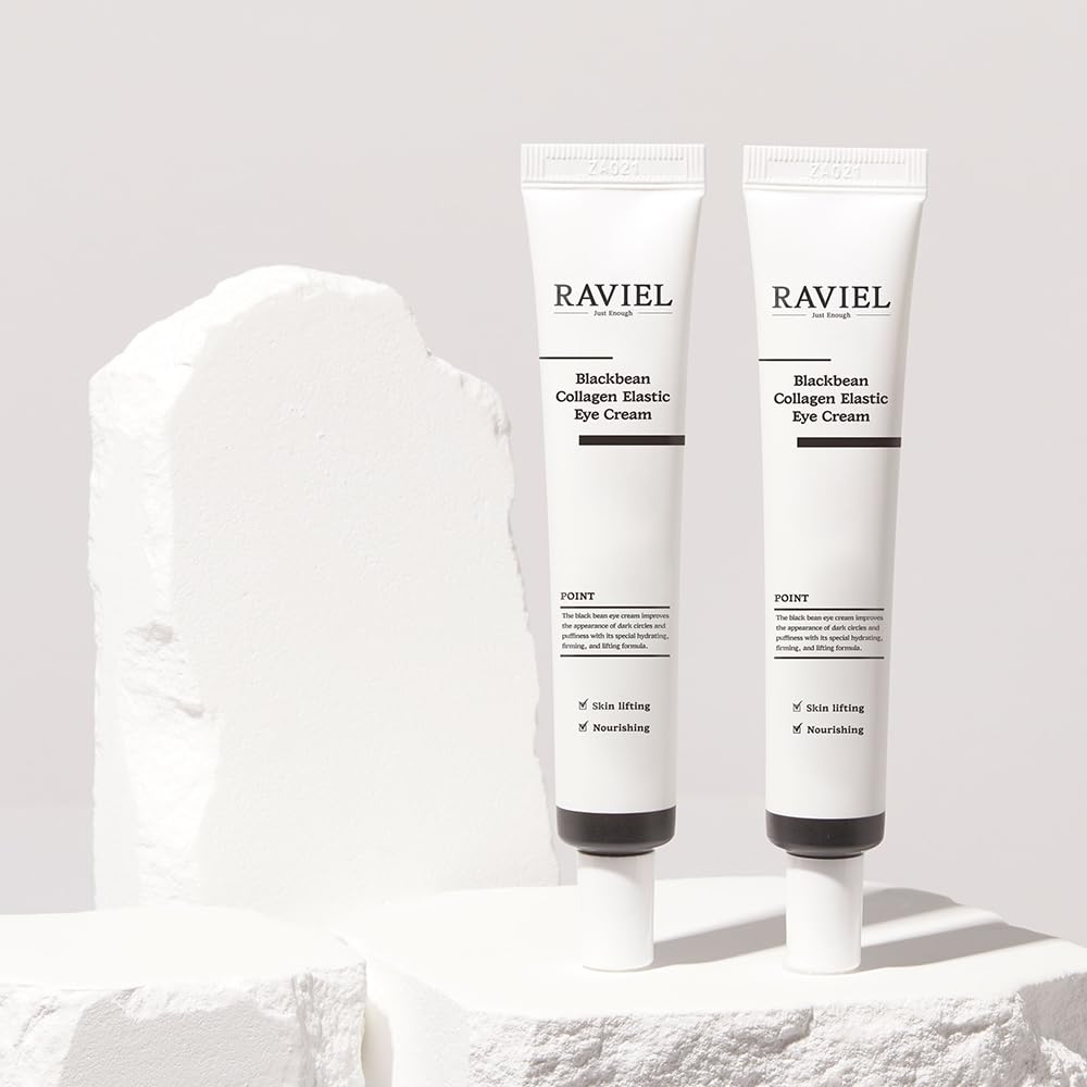 RAVIEL Black Bean Collagen Elastic Eye Cream Set - RAVIEL