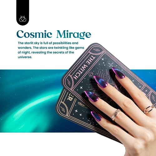 Beetles Cat Eye Gel Polish Set, 24Pcs 20 Colors Glitter Changing - Product Imagery