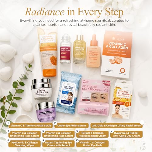 Klar&Co Radiance & Firming Korean Skin Care Gift Set – - Product Imagery