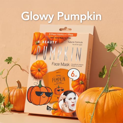 Face Masks 6 Pack Scented Facemask Sheets Skin Care Mask Single - Product Imagery