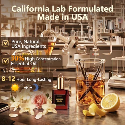 PUREU Pheromone Perfume Oil for Women, Long Lasting Travel - Product Imagery