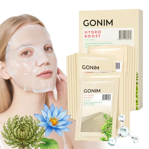 Korean Face Mask Hydrating Face Mask Sheet with Hyaluronic - GONIM Official Imagery - 1