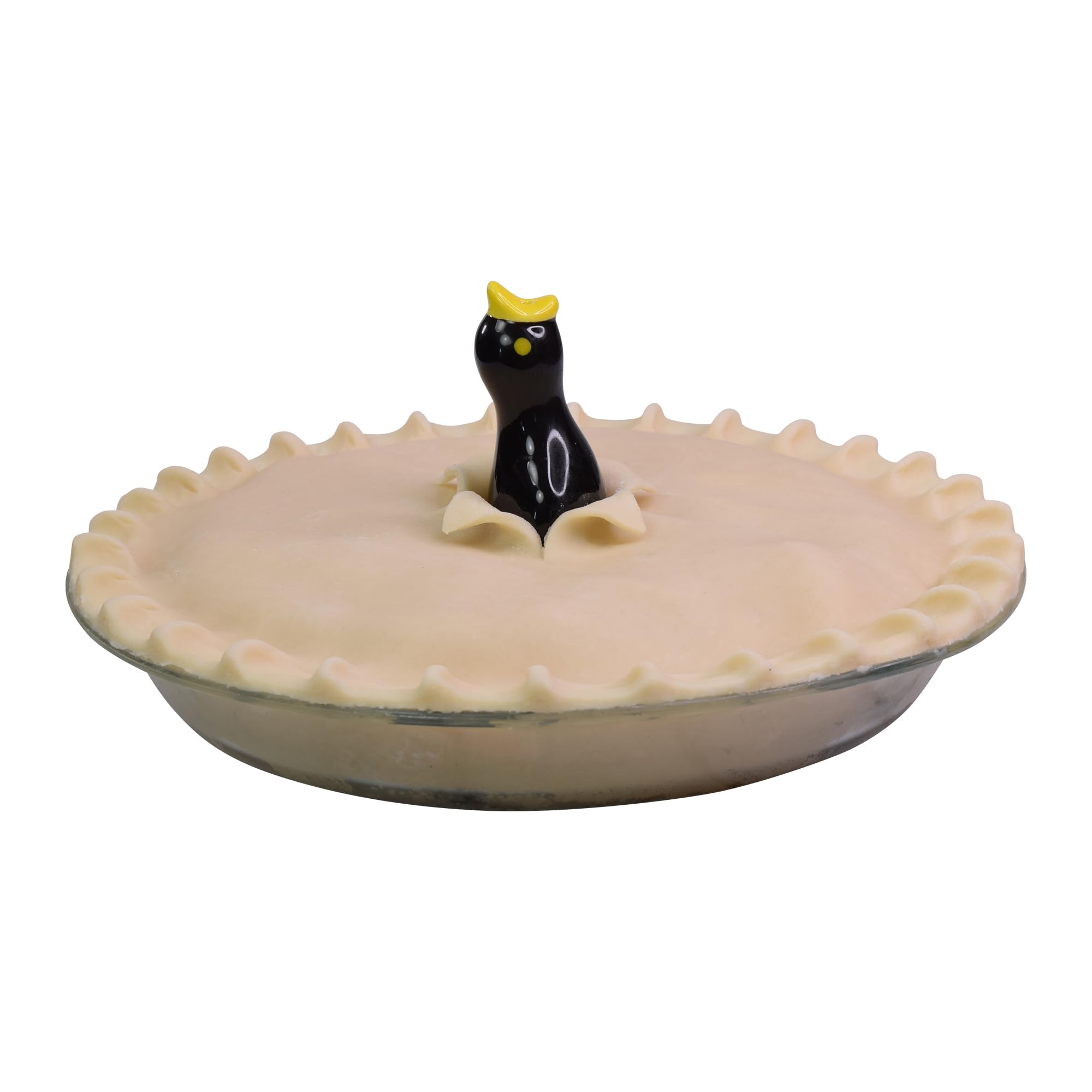 R&M International Black and White Pie Bird Vents, Set of 2 - View 5