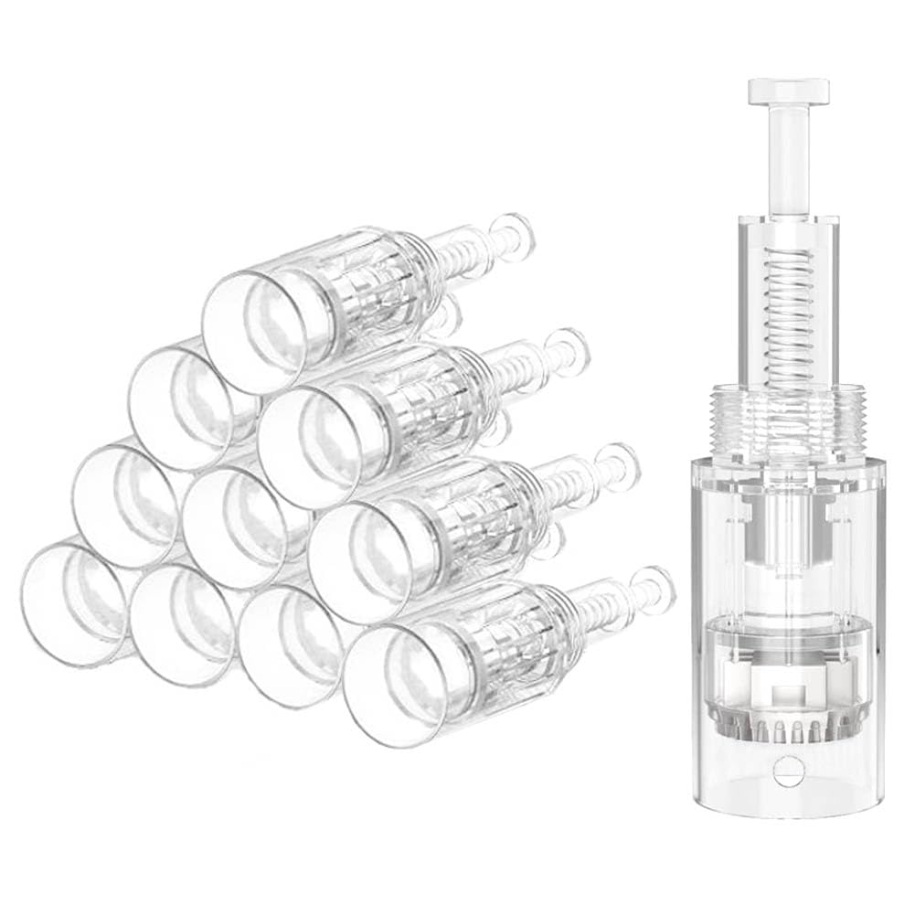 10PCS 12Pin 0 25mm Microneedling Pen Cartridges Replacement - ALIWOD Official Imagery - 2