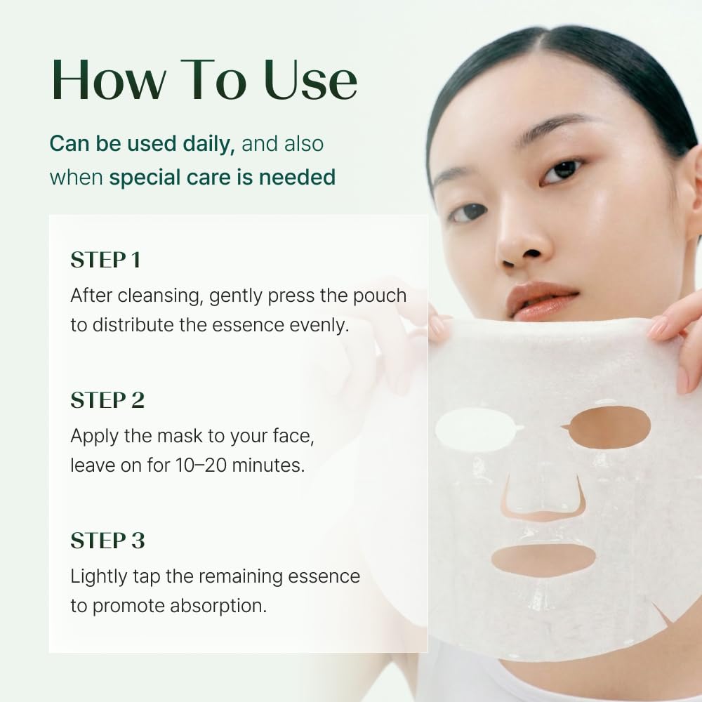 Sheet Mask with Niacinamide, Adenosine &amp; Hyaluronic Acid, - TAESI.K
