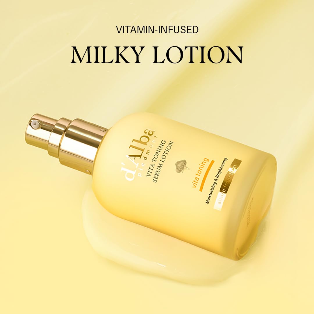 White Truffle Moisturizing Serum Lotion Milky Lotion - d'alba Piedmont Official Imagery - 3
