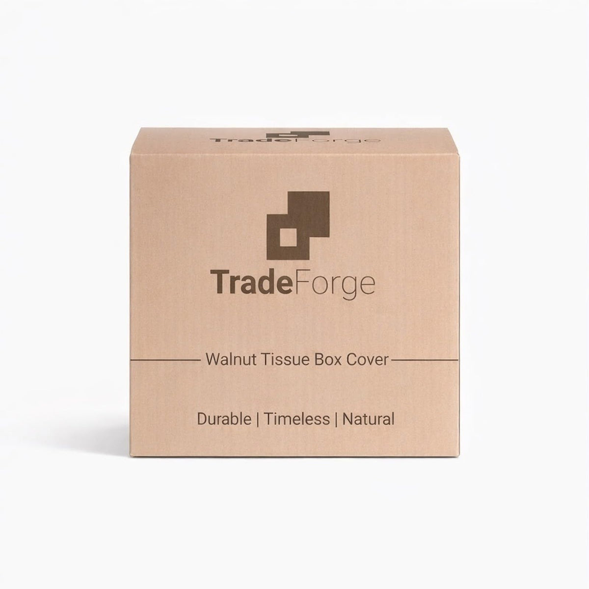 TradeForge South American Black Walnut Wooden Tissue Box - Premium Selection Official Imagery - 7