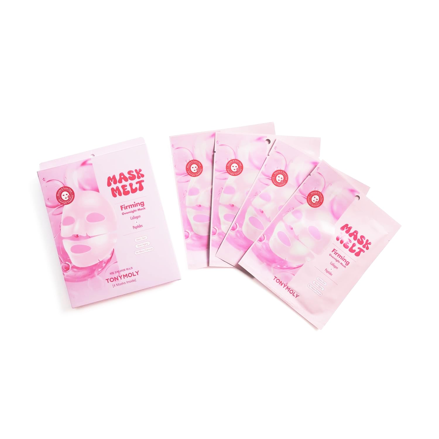 TONYMOLY Mask Melt Blurring Mask, 4-Pack - TONYMOLY