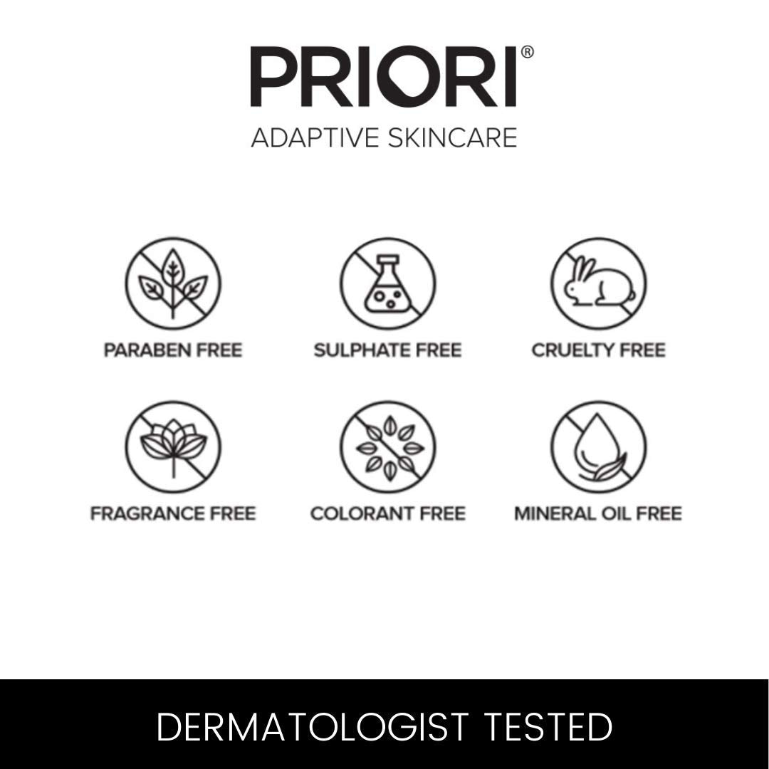 PRIORI Skincare Gentle Face Cleanser with Lactic Acid - PRIORI Official Imagery - 8