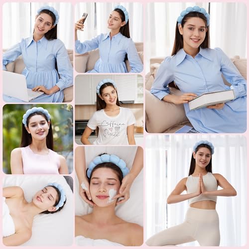Headbands for Women - Spa Headband and Wristband Set - Headband - Product Imagery
