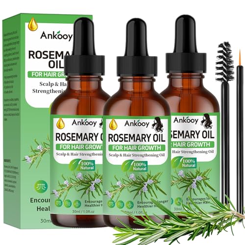ANKOOY Rosemary Oil for Hair Growth,Rosemary Hair Growth Oil,Strengthening Oil - ANKOOY Official Product View 1