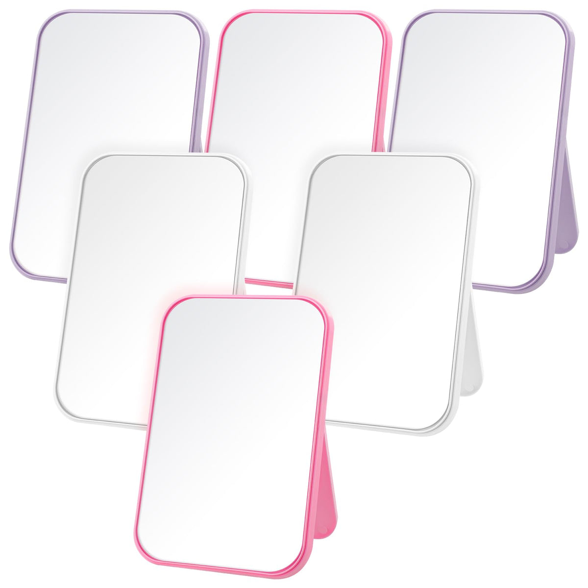 DoubleFill 6 Pcs Spa Party Mirror Spa Party Supplies for - DoubleFill Official Imagery - 1