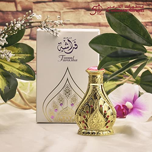 Al Haramain Farasha Perfume Oil 12ml | Unisex Arabian Perfume Oil - Product Imagery