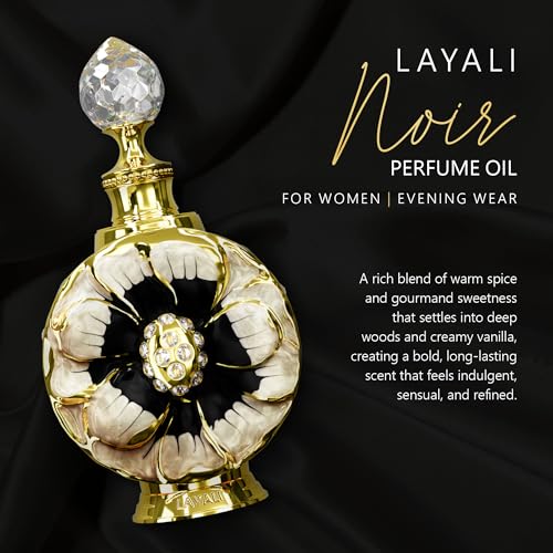 Swiss Arabian Layali Noir – Arabian Perfume Oil Fragrance with - Product Imagery