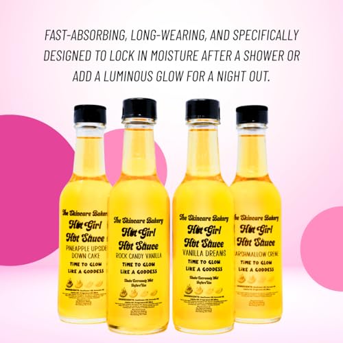 The Skincare Bakery Viral Hot Girl Hot Sauce Body Oil - Sugar - Product Imagery