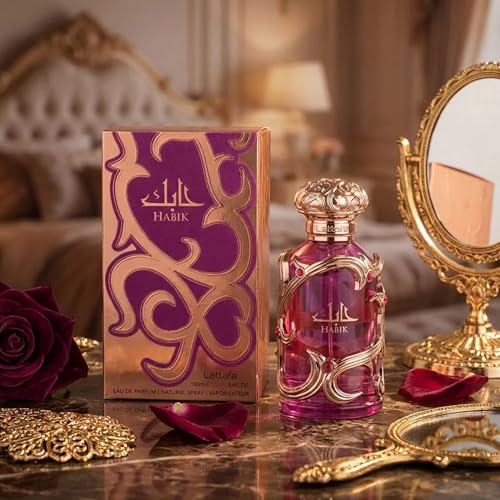 Lattafa Habik – Floral, Fruity, Fresh, Musky – Eau de Parfum - Product Imagery