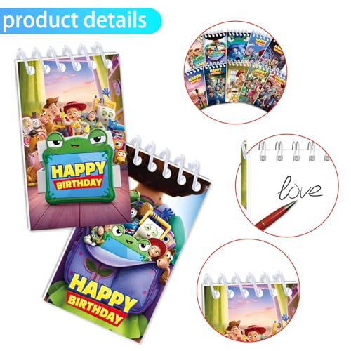 For Toy Theme Story Birthday Party Supplies, Cartoon 10 pcs Mini - Product Imagery