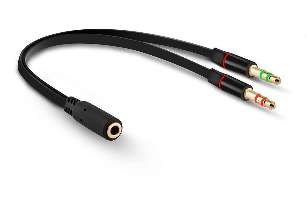 D & K Exclusives Headphone Splitter For Computer 3.5mm Female to by D & K Exclusives - Angle View 2