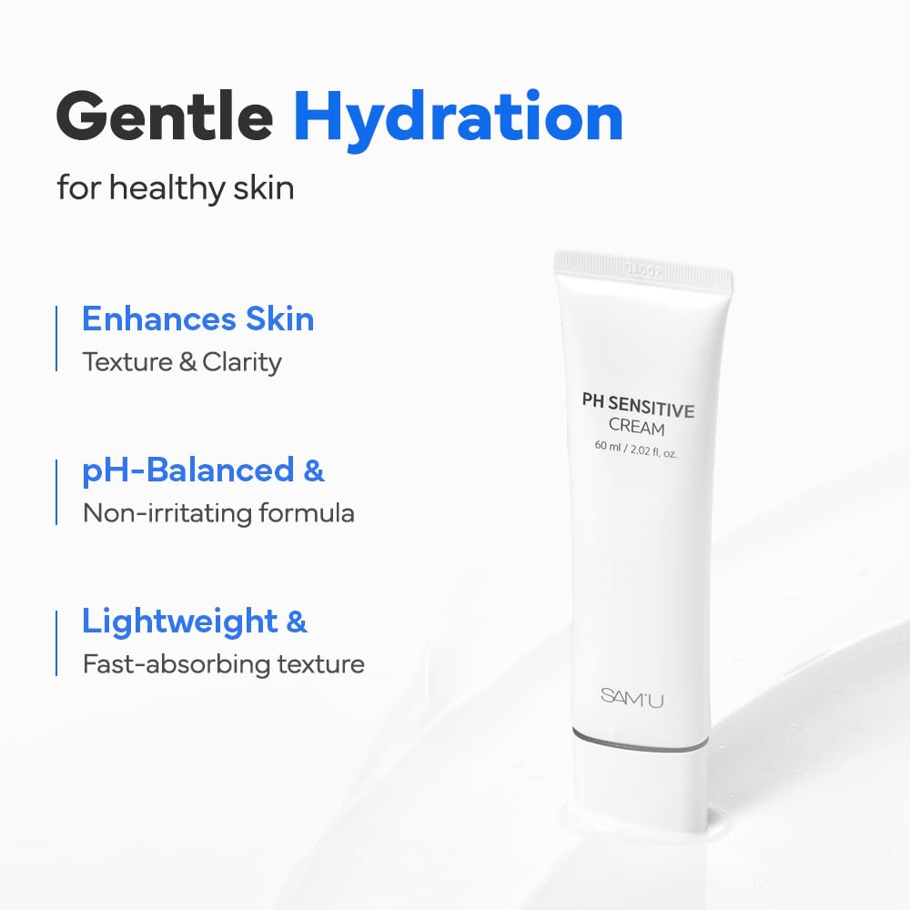 SAM U PH Sensitive Cream Long Lasting Hydration Moisturizer - SAM'U Official Imagery - 3