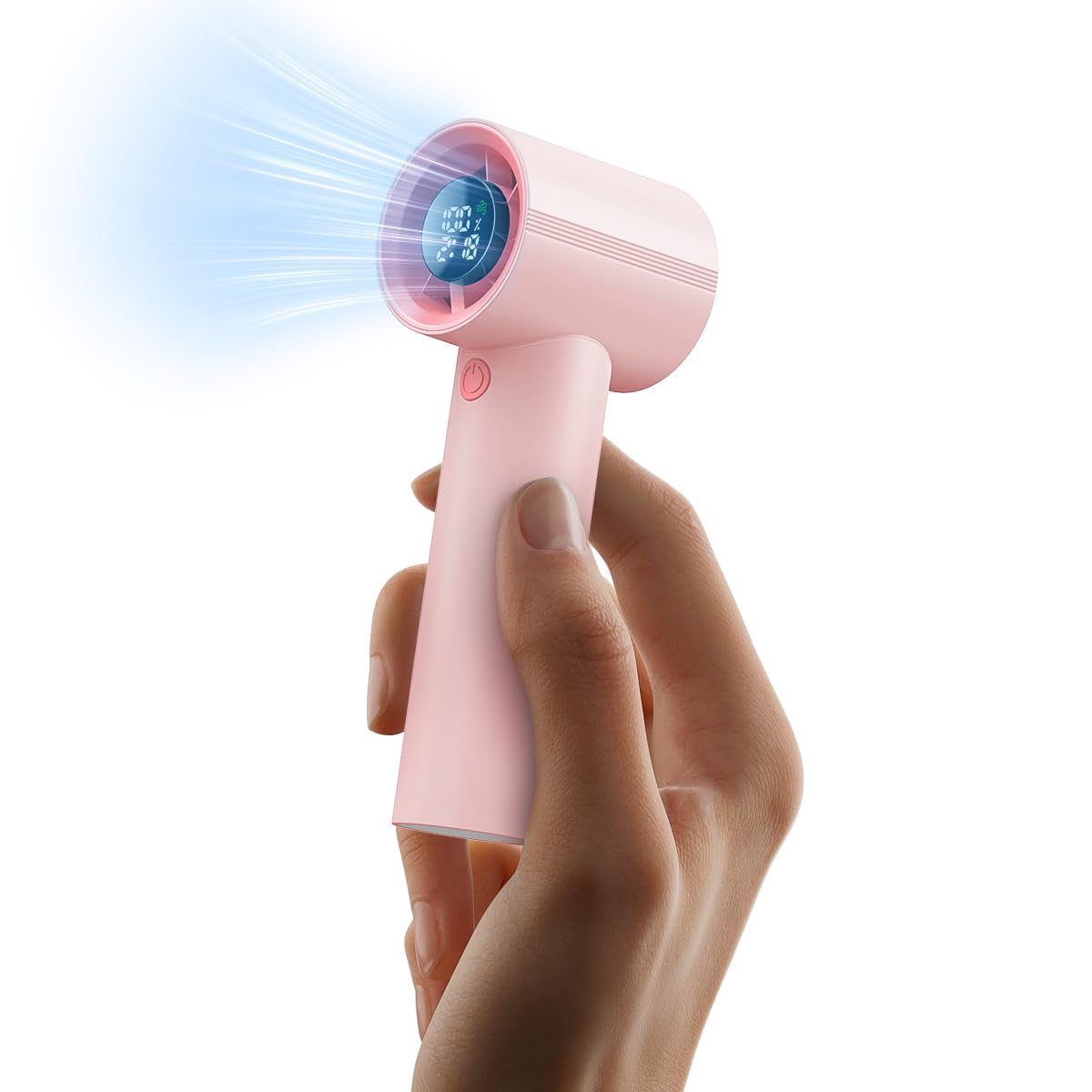 Kimguard Handheld Portable Turbo Fan with Ice Cooler, Speed   5500mAh - View 10