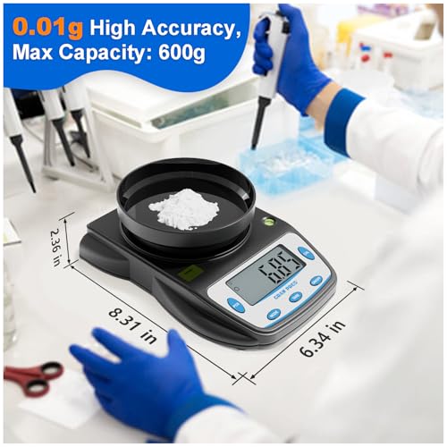 Digital Lab Scale 600g X 0.01g Accuracy - Product Imagery