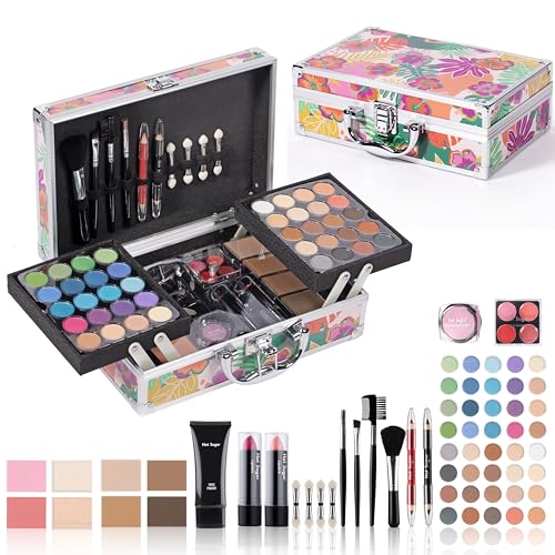 Hot Sugar Makeup Kit with Train Case for Teens and Women - Hot Sugar Official Imagery - 1