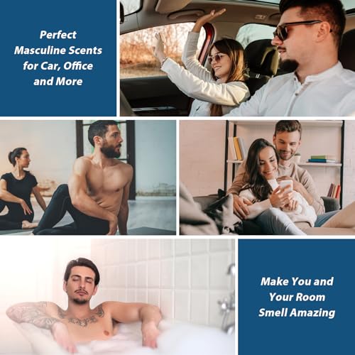 FUHITIM Fragrance Oil Charming Men's Set Diffuser Oil for Home（6 - Product Imagery