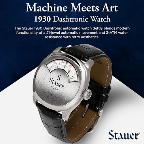 Stauer 1930 Dashtronic Watch Cotswold Genuine Men's Automatic - Product Imagery