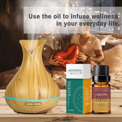Mocha Coffee Fragrance Oil 10ml, Strong Scent for Soap & DIY - Product Imagery