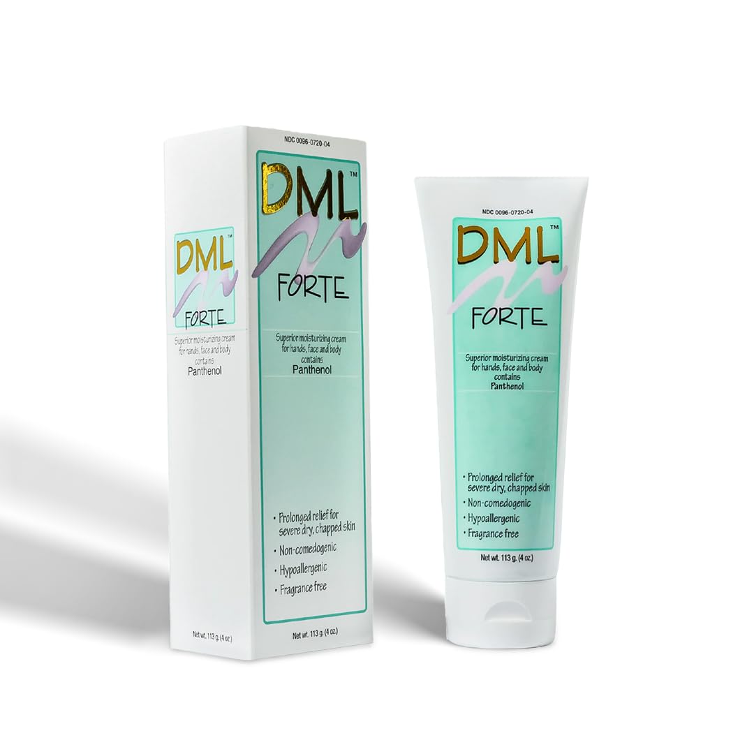 DML Forte Skin Care- Super-Hydrating Hand, Face, and Body - Product Imagery