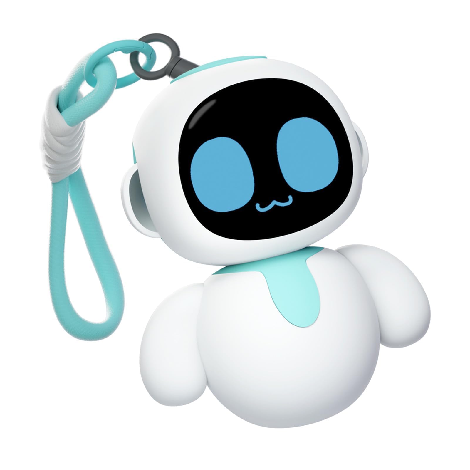 ENERGIZE LAB Eiliko Aquamarine - Your Tiny AI Charm Robot that Ma by ENERGIZE LAB - Angle View 1