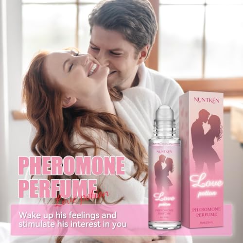Pheromones Perfumes for Women, Long Lasting Roll On Fragrance - Product Imagery