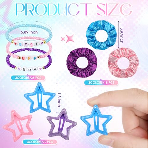 Kenning 126 Pcs Kpop Party Favors 36 Friendship Bracelets 18 - Product Imagery